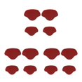 thumbnail image 3 of kurtrusly Adjustable Shoe Heel Pad Insoles for High Heels Customizable Heel Repair Stick red 3Set, 3 of 6