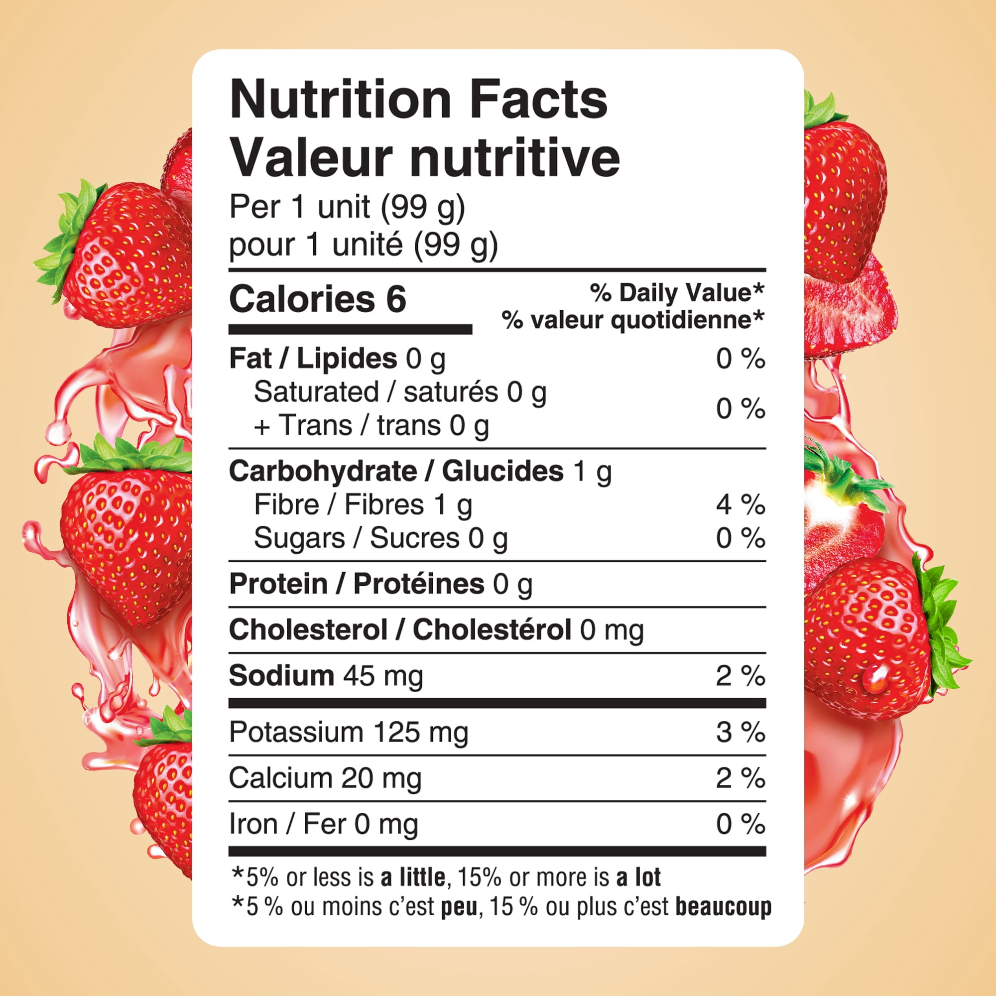 Snack Pack® Juicy Gels® Teneur Réduite en Sucre Fraise Coupes de Jus de Fruits