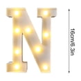 thumbnail image 2 of RXIRUCGD Letters Lights Alphabet Lamp LED Letter Lighting Letter Light Illuminated Letters Night Lights Decoration For Birthday Party Wedding Children's Room, 2 of 6