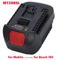 thumbnail image 2 of Power Tool Adapter DM18M Converter For Dewalt 18V Li-ion Battery for Makita/Milwaukee/Bosch/Ryobi/Hitache/Metabo/Worx/Devon Tool, 2 of 4