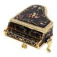 thumbnail image 3 of Boîte de Rangement Jewlery, Boîte en Alliage de Style Noir pour Chambre à Coucher, 3 of 8