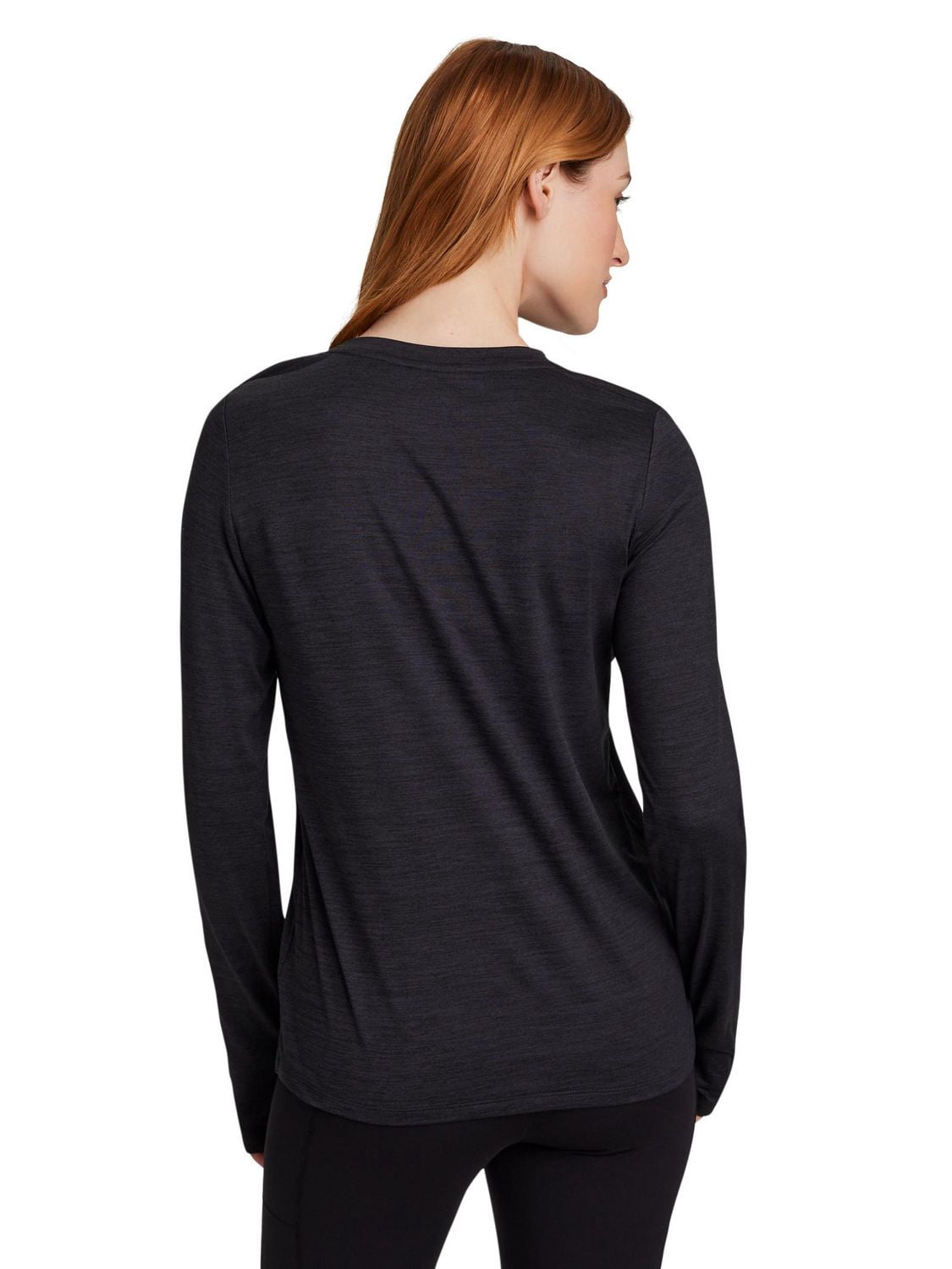 Reebok Chandail de performance à manches longues en tricot Legacy Core pour femmes