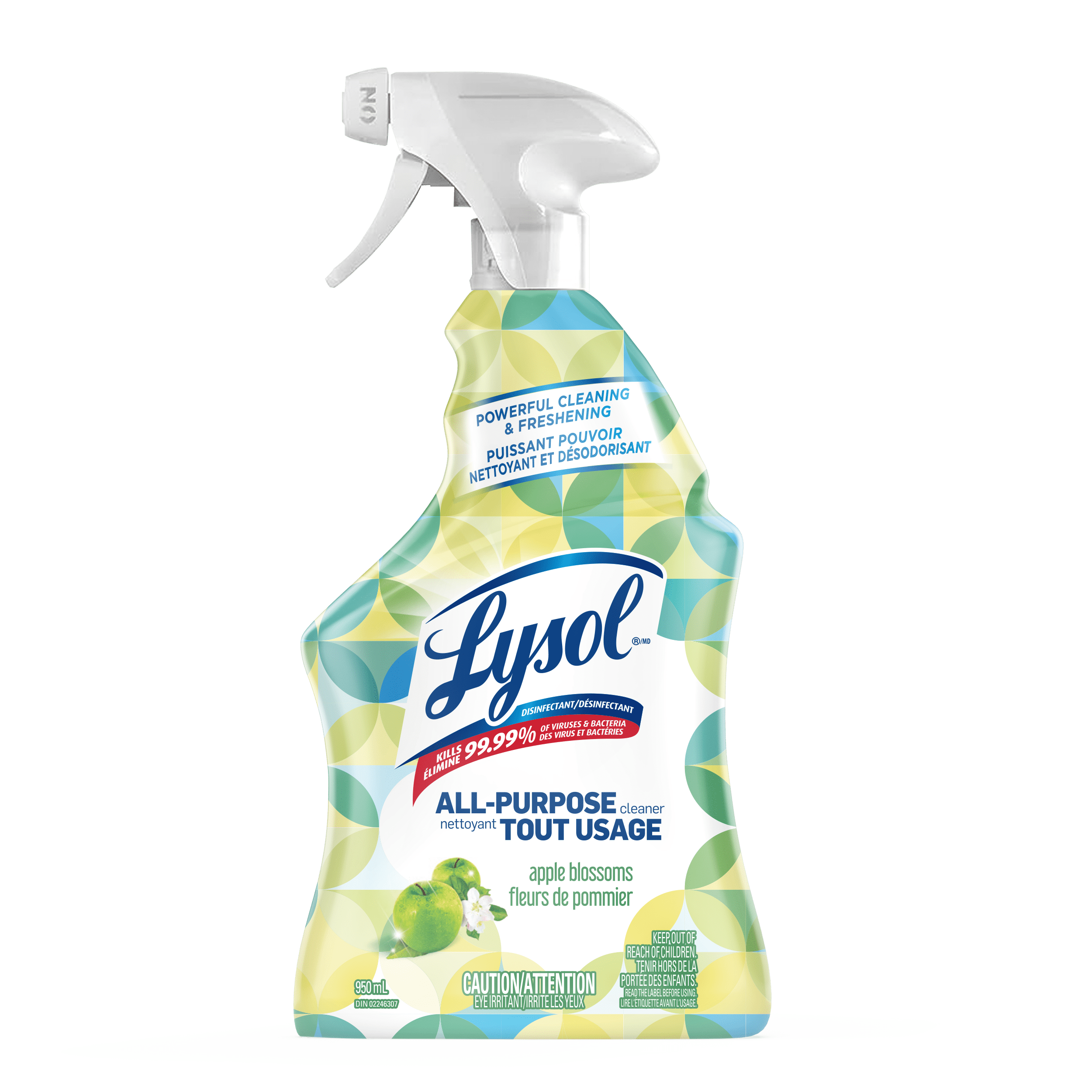 Lysol® All Purpose Cleaner Trigger - Brand New Day™ Apple Blossoms, Powerful Cleaning & Freshening