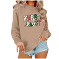 thumbnail image 1 of Pisexur Sweat-Shirt de Noël Décontracté à Manches Longues Col Rond pour Femmes, Chandail Ample et Confortable, Imprimé Mode Festival Automne, 1 of 4