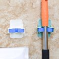 thumbnail image 1 of No Trace Mop Holder Adhesive Wall Mounted Brush Broom Hanger Storage Rack Kitchen Bathroom Mop Organizer, 1 of 9