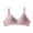 Pink, variant on Pcksrro full coverage bra for women Wireless Bra no UnderwireWomen's Solid Color Backless Sexy Seamless Push-Up U-Shaped Beautiful Back Underwear Everyday Bras