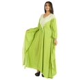 thumbnail image 3 of Moomaya Robe Caftan Imprimée Robe Maxi pour Femmes Tenue de Plage Fête Kimono Couvre-Maillot Caftan, 3 of 6