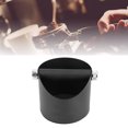thumbnail image 4 of Coffee Machine Grounds Box, Coffee Knocking Slag Bucket Detachable Tap Bar Non Slip Base Bevel Mouth Design Low Noise Dishwasher Safe  For Cafe Black, 4 of 8