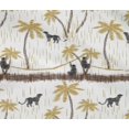 thumbnail image 4 of oneOone Coton Flex Tissu Treeleopard & Singe Ikat Tissu d'Artisanat Imprimé BTY 40 Pouces de Large, 4 of 4