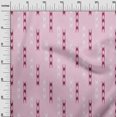 thumbnail image 2 of oneOone Polyester Lycra Fabric Arrow Sign Kasuri Printed Craft Fabric BTY 56 Inch Wide, 2 of 4