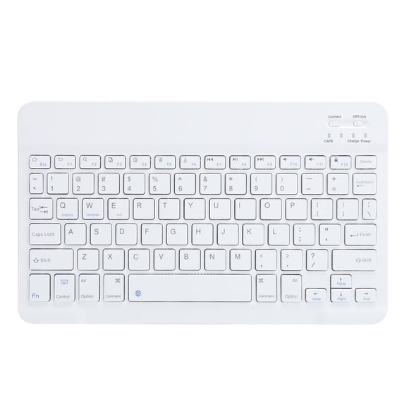 Domqga Wireless Keyboard 10‑Inch Lightweight Ultra‑Wide for /IOS/Windows,Wireless Keyboard,Keyboard