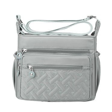YOUSNH Womens Multi Pocket Casual Waterproof Crossbody Handbags Shoulder Messenger Bag for Travel Hiking Daily Shoulder Bags GY2