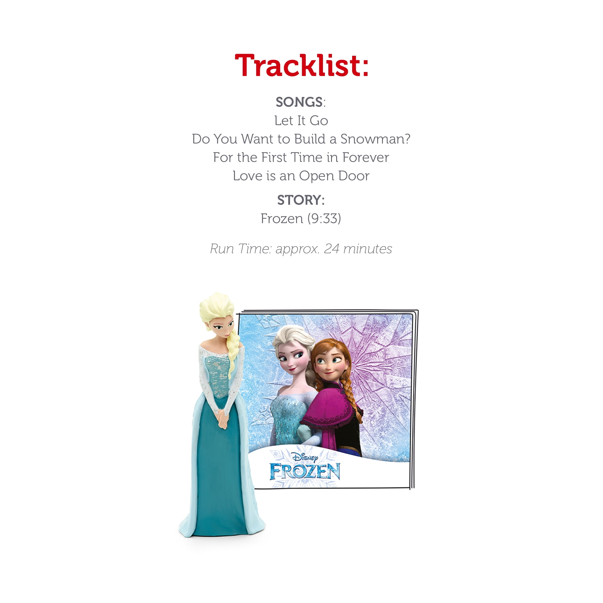tonies Ensemble Disney Tonies – La Reine des Neiges, Lilo et Stitch, Le Roi Lion (Français)