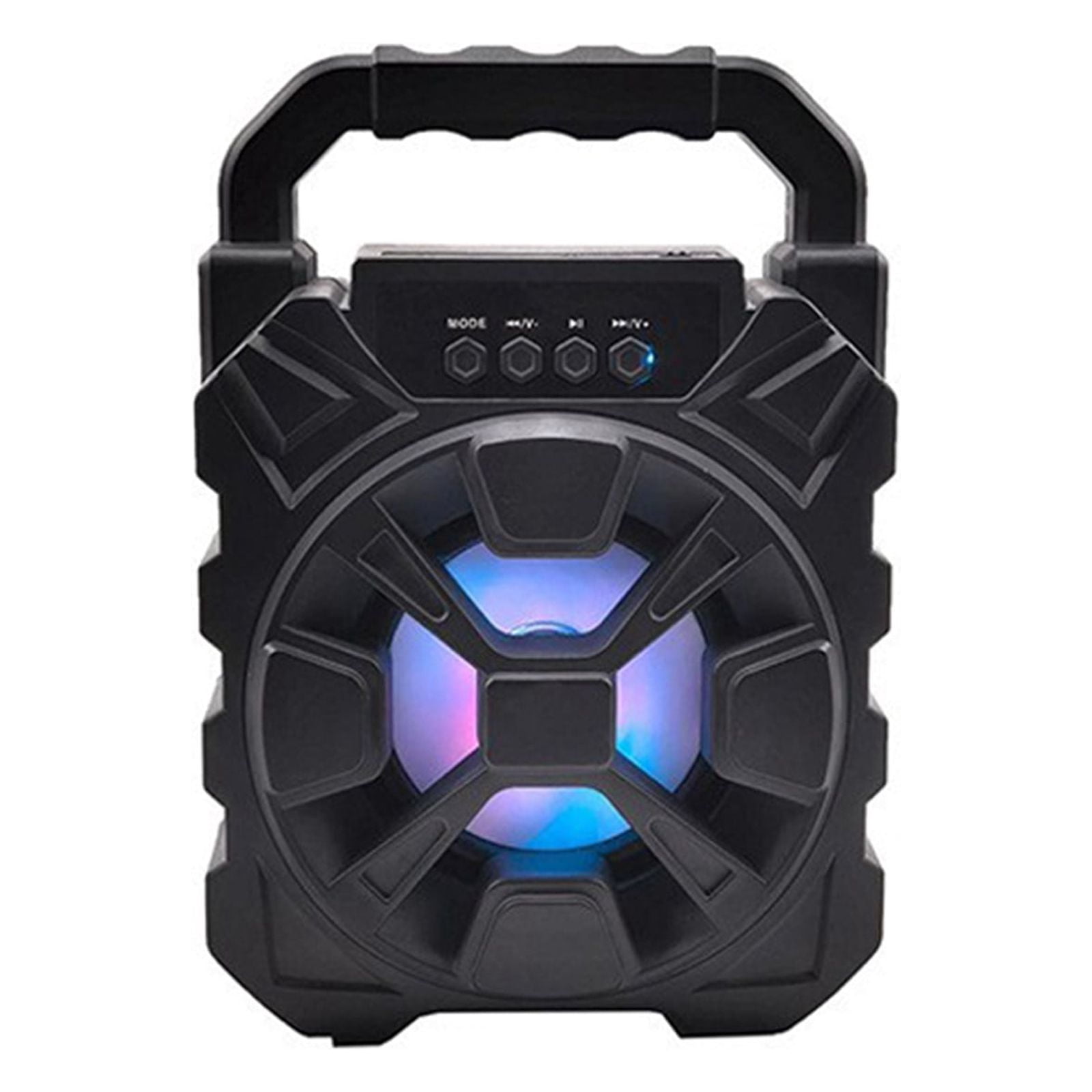 Rbaofujie Portable Wireless Bluetooth Speaker Portable Speaker Supports Bluetooth/ T-Flash Card/USB Drive/ AUX/ FM/ True Wireless Stereo Playback and Microphone Functions