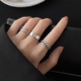 thumbnail image 4 of ORUYROP 3-10 Pcs Knuckle Rings Set Stainless Steel Ring Simple Smooth Finger Stackable Rings Set for Women Plain Band Rings, 4 of 6