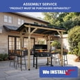 thumbnail image 1 of Service d'Installation à Domicile - Assemblage de Gazebo pour Gril / BBQ (1 000 $ et Plus, Prix Régulier), 1 of 5