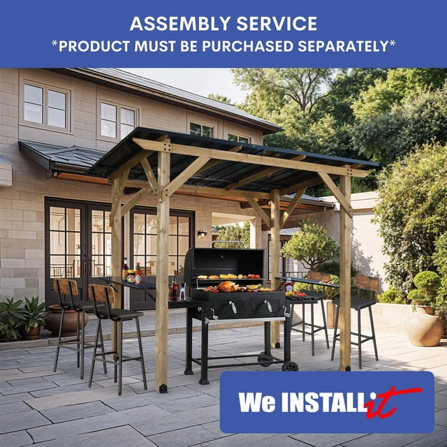 Service d'Installation à Domicile - Assemblage de Gazebo pour Gril / BBQ (1 000 $ et Plus, Prix Régulier)