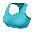 thumbnail image 1 of Yuyuzo Sport Bra for Women Plus Size High Impact Comfortable Mesh Bra Racerback Workout Padded Yoga Bras, 1 of 7
