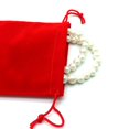 thumbnail image 3 of 50 Pcs Petites Pochettes en Velours avec Cordon, Cadeaux - Rouge, 3 of 8