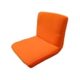 thumbnail image 3 of DOLITY Housses de Chaise Extensibles Housse Universelle pour Chaises Tabourets Orange, 3 of 3