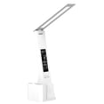 thumbnail image 2 of Xihbxyly Table Lamps New LED Electronic Clock Desk Lamp, Foldable Rechargeable Reading Lamp, 3 Grades Of Colour Temperature Adjustment, Infinitely Dimmable, Desk Lamp With Temperatu Reading Light, 2 of 7