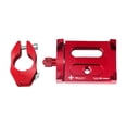 thumbnail image 2 of Support de Téléphone pour Moto en Alliage d'Aluminium Universel pour Téléphone Intelligent de Vélo / Support de Navigation Fixe / Léger et Durable / Bleu Argent Rouge / 11x5x5 cm / 1 Paquet, 2 of 6