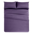 thumbnail image 1 of Four-Piece Bedding Set for Bedroom Home - Microfiber Comforter Cover with Pillowcases Soft Durable Sleep for All Rooms, 1 of 4