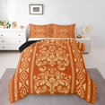 thumbnail image 2 of Erosebridal Aztec Damask Bedding Toddler Comforter Set, Retro Floral Down Comforter, Bohomian Theme Decor, Reversible, 2 of 7
