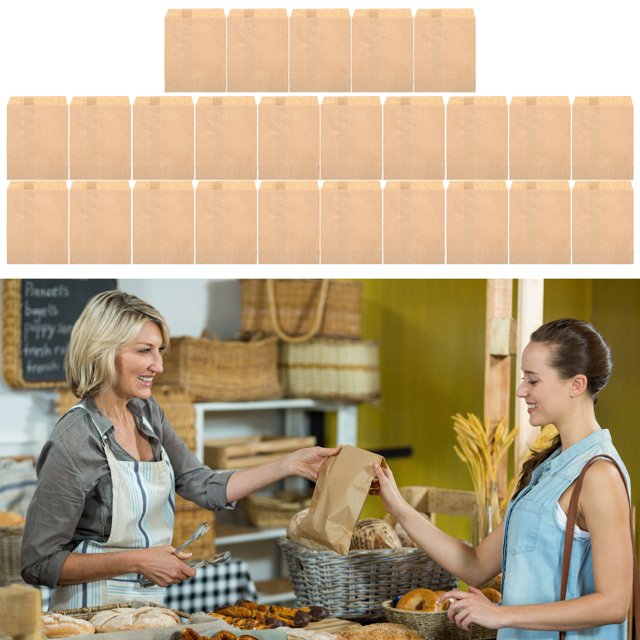 Gupbes Candy Paper Bag, Small Durable Food Bag For Party Souvenirs Packaging