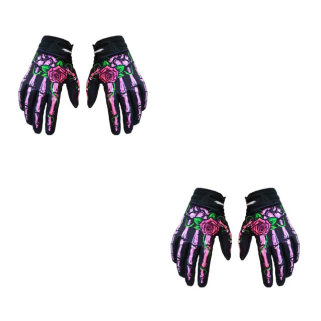 maskred Quick-drying And Windproof Autumn And Winter Gloves For Outdoor Enthusiasts pink L 2Set