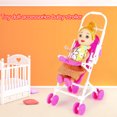 thumbnail image 2 of Baby Doll Carriage Stroller Toy Doll Accessories, 2 of 9