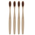 thumbnail image 3 of Soft Fibre Environmentally Wooden Toothbrush Bamboo Handle Toothbrush, 3 of 6