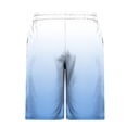 thumbnail image 2 of Plebaso Men's Gradient Color Shorts Casual Lightweight Beachwear Shorts Summer Classic Drawstring Shorts, 2 of 4