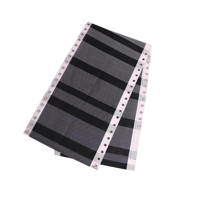 facefd recliner Replacement Fabric Waterproof Replacement Fabric for Lawn Back Yard Black Grey