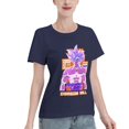 thumbnail image 2 of Women's Basic Short Sleeve T-Shirt Super Saiyan, 2 of 6