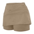 thumbnail image 4 of QIPOPIQ Jupe-Short de Performance Active pour Femmes Jupe Légère pour Course Tennis Golf Entraînement Sports Liquidation, 4 of 5