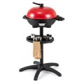 thumbnail image 1 of Costway Barbecue Électrique 1350 W Antiadhésif 4 Réglages de Température Extérieur Jardin Camping Rouge, 1 of 10