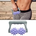 thumbnail image 2 of Wheel Cellulite Massager Roller with Ergonomic Handle for Deep Tissue Myofascial Release Muscle Tool, 2 of 4