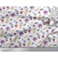 thumbnail image 2 of Soimoi Viscose Chiffon Fabric Waves Shirting Print Fabric by The Yard 42 Inch Wide, 2 of 5