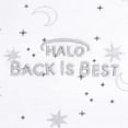 thumbnail image 3 of Couverture à Emmailloter HALO® SleepSack® - Coton - Midnight Moons-Grey NN, 3 of 3