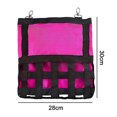 thumbnail image 5 of Guinea Pig Rabbit Hay Feeding Bag Small Animal Hay Feeder Bag Pet Hanging Feeder Sack Small Animals Feeding Device Supply for Chinchilla Hamsters Hay Storage, 5 of 5