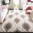 thumbnail image 1 of SAFAVIEH Florida Declan Geometric Swirls Shag Area Rug, 1 of 4