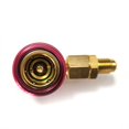 thumbnail image 4 of Freon R134A Connecteur de Coupleur Rapide pour Voiture Auto Adaptateurs en Laiton Réfrigérant de Climatisation Manomètre de Collecteur Ajustable, 4 of 6