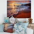 thumbnail image 1 of Design Art - Superbe Plage Océanique au Coucher du Soleil, 1 of 4
