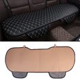 thumbnail image 1 of CAROOTU Car Universal Seat Protection Pad Square Pad PU Leather Artificial Leather Back Seat Pad Suitable, 1 of 6