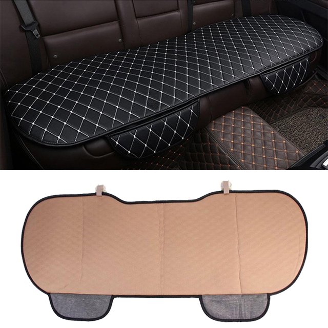 CAROOTU Car Universal Seat Protection Pad Square Pad PU Leather Artificial Leather Back Seat Pad Suitable