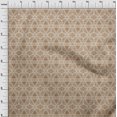 thumbnail image 4 of oneOone Georgette Viscose Brown Fabric African Craft Projects Decor Fabric Printed By The Yard 42 Inch Wide, 4 of 4