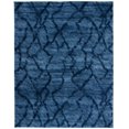 thumbnail image 3 of Safavieh Tapis Contemporain Bleu Rétro - 8 Pieds x 10 Pieds, 3 of 4