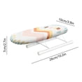 thumbnail image 4 of Yhmxh Tabletop Ironing Board, Portable Mini Ironing Board for Sewing, Foldable Space-Saving Mini Ironing Board Home Travel Sleeve Cuffs Collars Handling Table for Sewing, Craft Room, Household, Dorm, 4 of 7