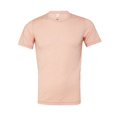 thumbnail image 1 of Bella  Canvas Unisex Crew Neck Triblend Short Sleeve Tee, M, Peach Triblend, 1 of 2